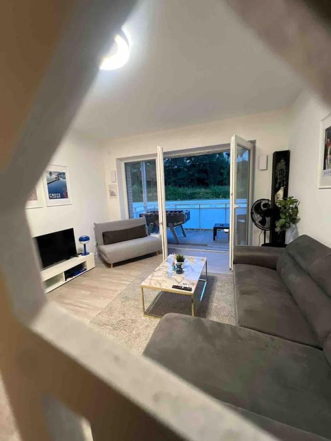 Luxurioeses Apartment,Neubau, 4 Personen, Parkplatz, Griechischer Stil Bochum Eksteriør billede